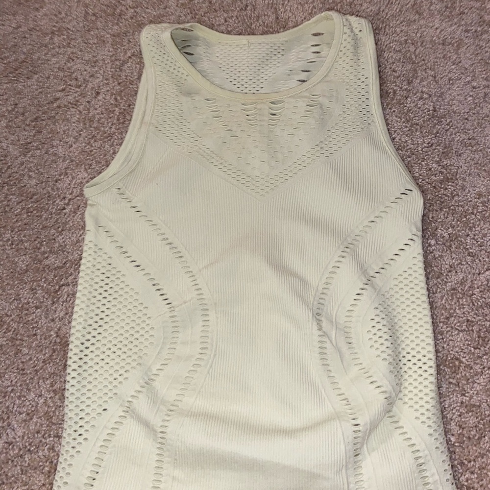 Alo lark Tank Top Yellow Size Small